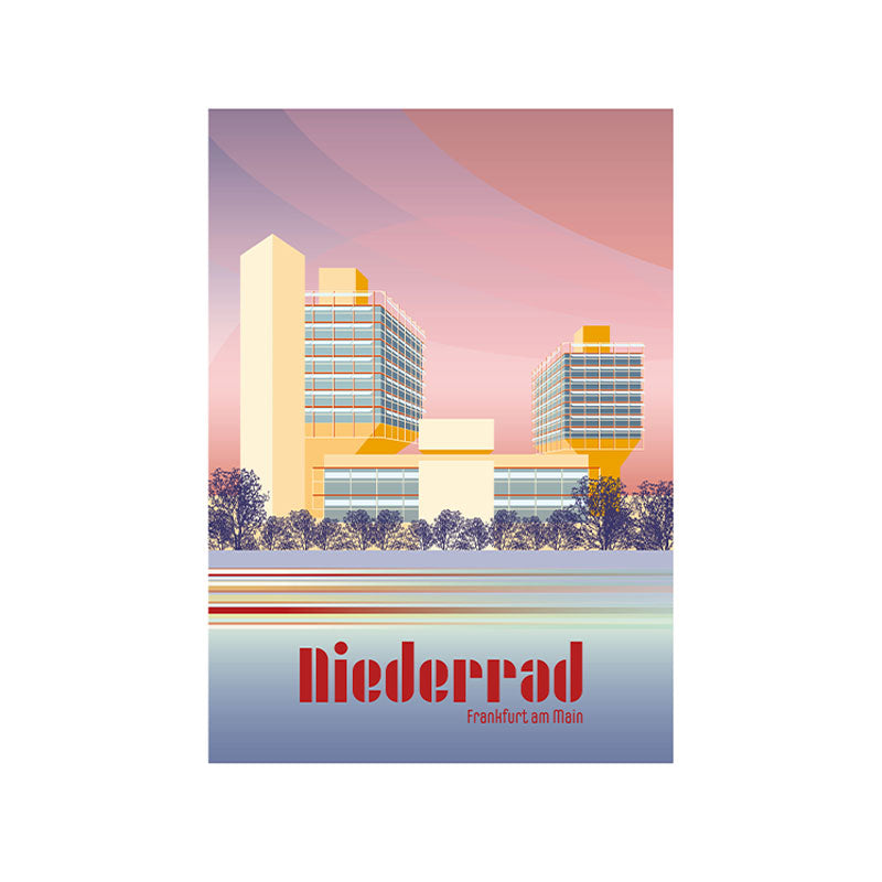 Frankfurt Poster: Niederrad