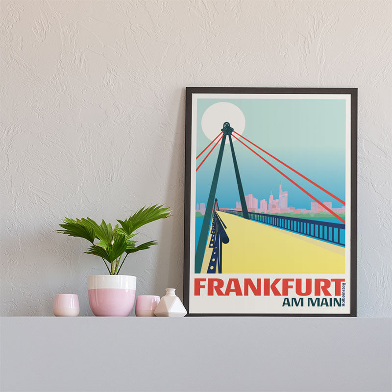 Frankfurt Poster: Holbeinsteg