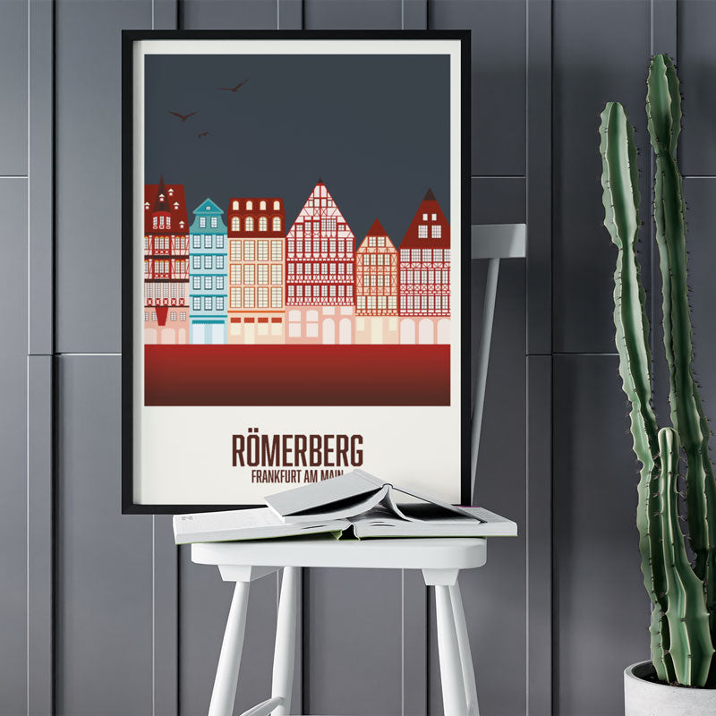 Frankfurt Poster: Römerberg
