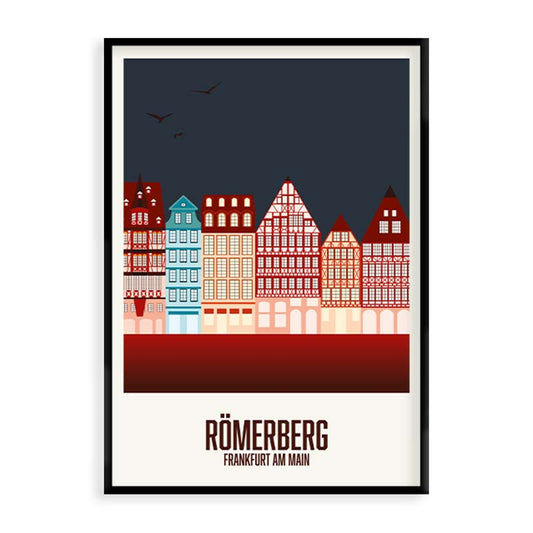 Frankfurt Poster: Römerberg