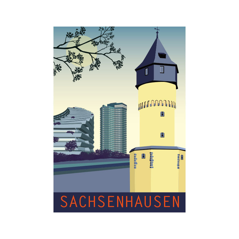 Frankfurt Poster: Sachsenhausen