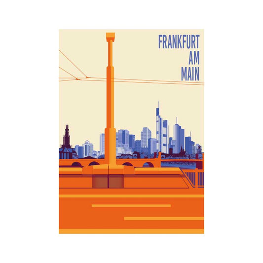 Postcard: Frankfurt skyline