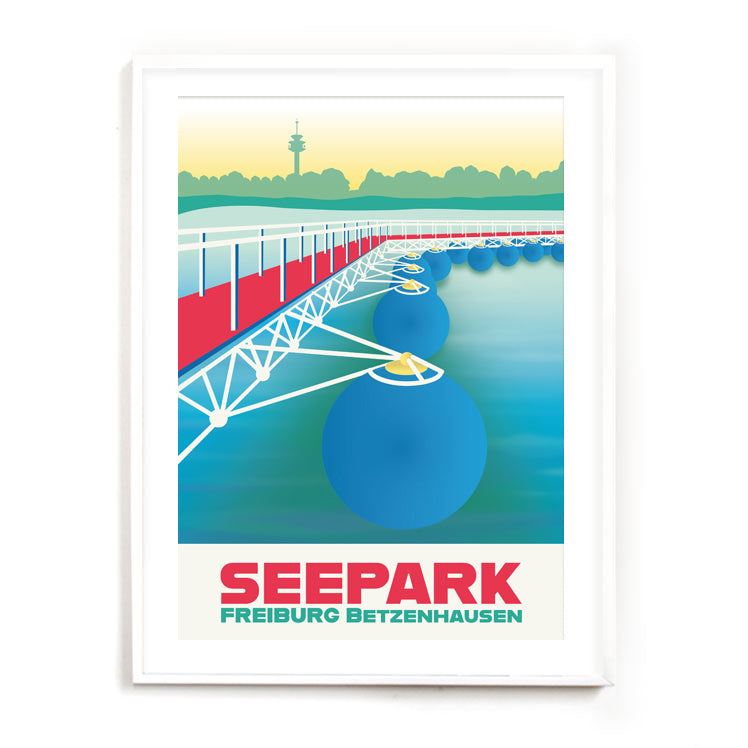 Freiburg Poster: Seepark