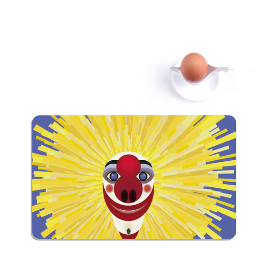 Frühstücksbrettchen: Basel Fasnacht Waggis