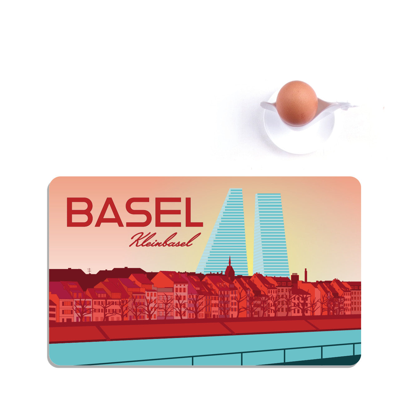 Frühstücksbrettchen: Basel Kleinbasel