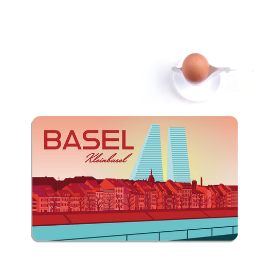 Frühstücksbrettchen: Basel Kleinbasel