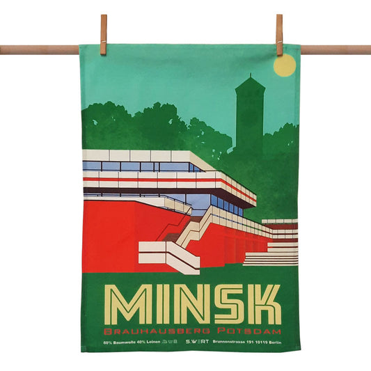 Tea towel: Potsdam Minsk Brauhausberg