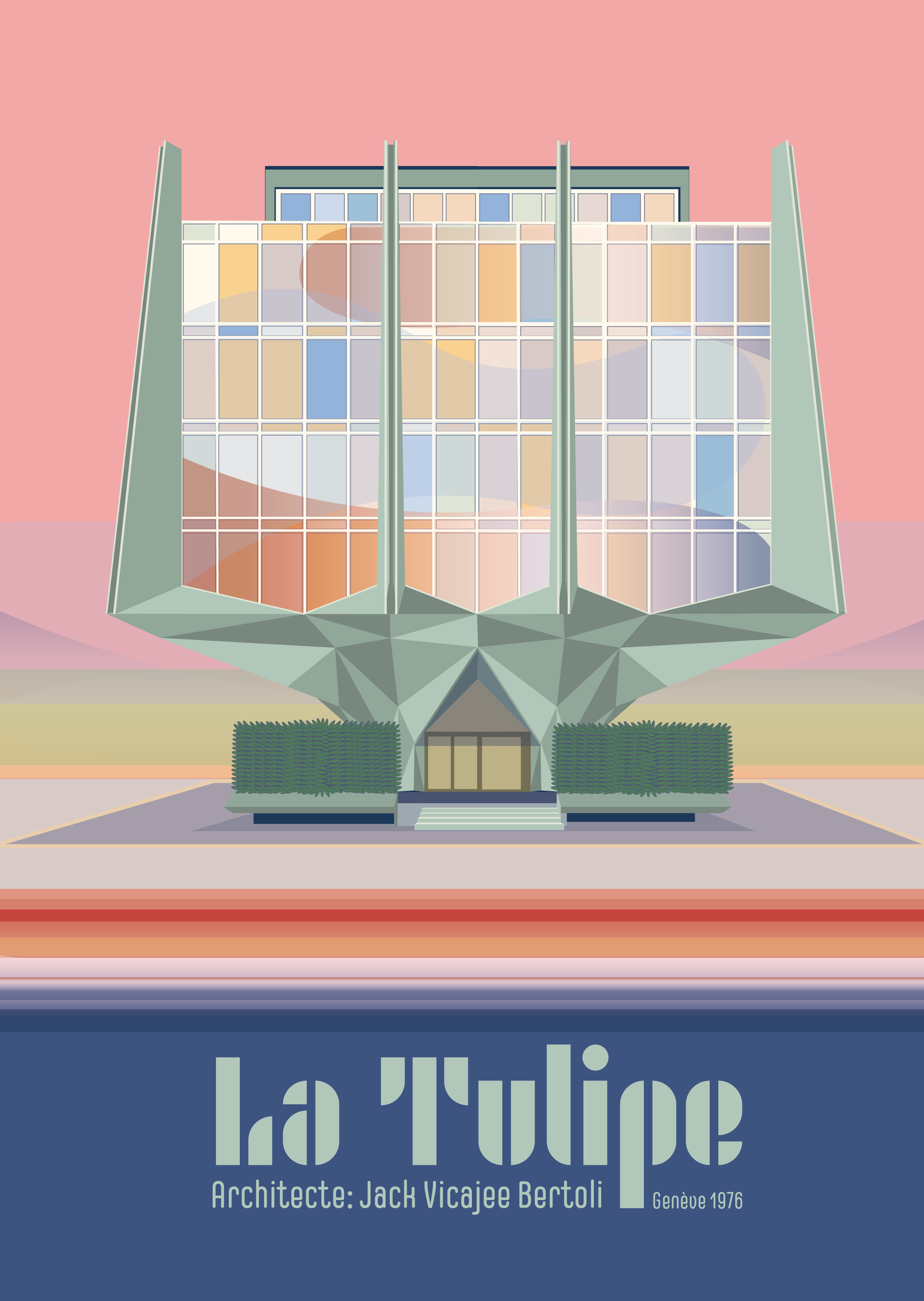 Genf Poster: La Tulipe