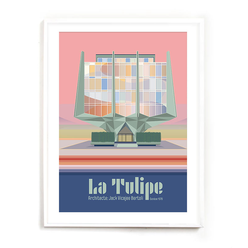 Genf Poster: La Tulipe