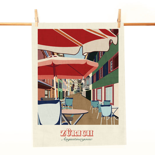 Geschirrtuch Zürich Augustinergasse