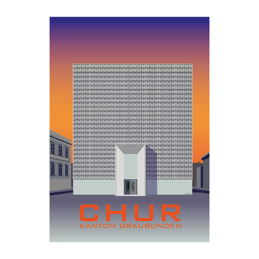 Postkarte: Graubünden Chur