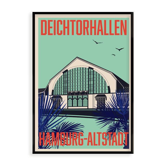 Hamburg Poster: Deichtorhallen