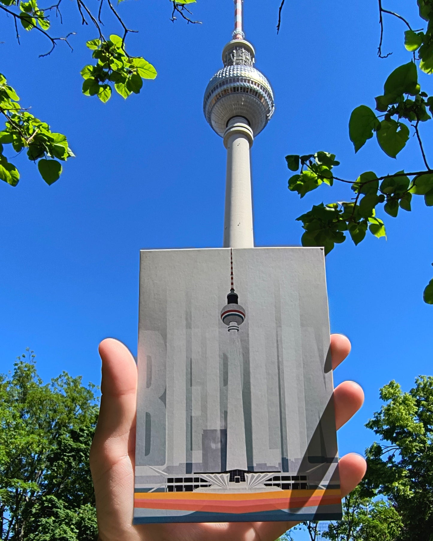 Postcard: TV Tower Berlin