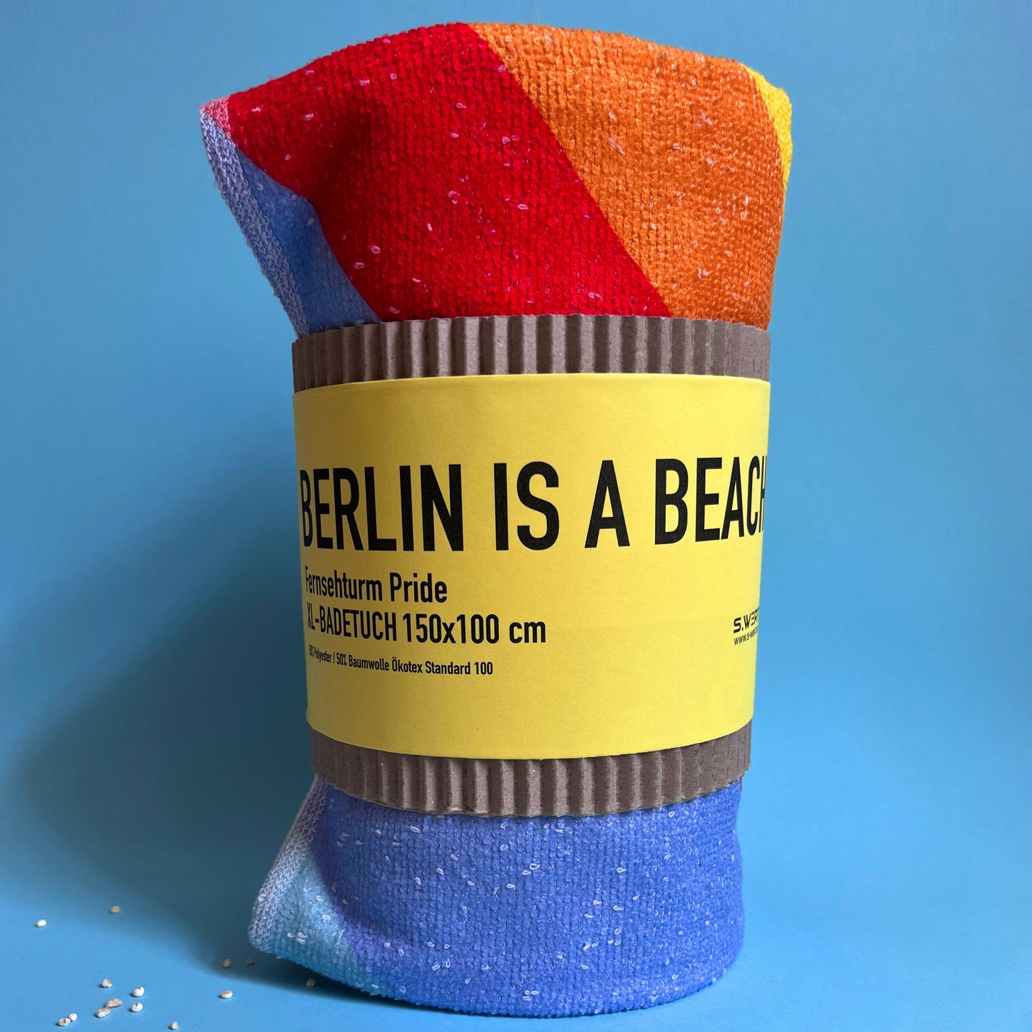 XL Badetuch Berlin Fernsehturm Pride