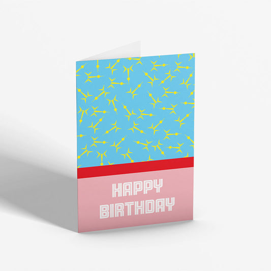Folding card: Happy Birthday