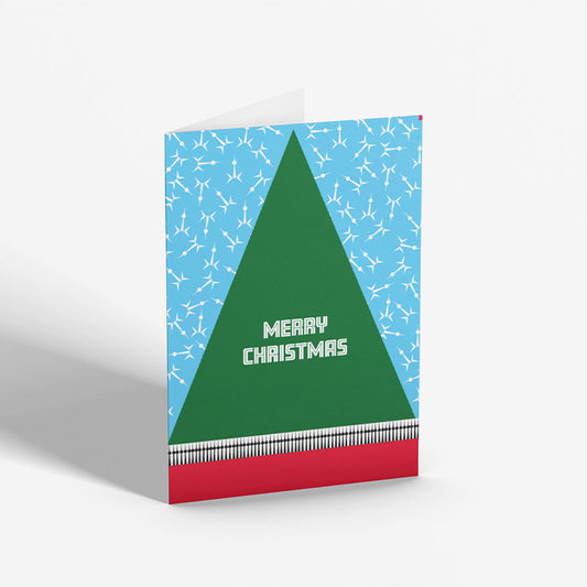 Folded cards: Merry Christmas
