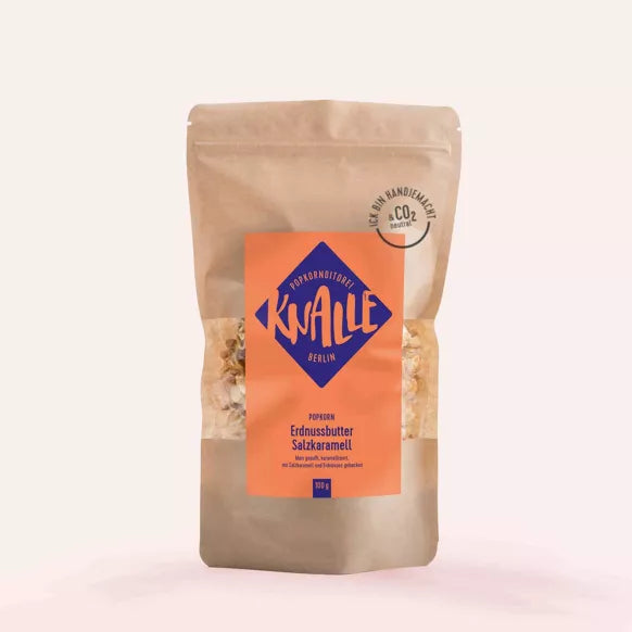 Knalle Popcorn – Peanut Butter Salted Caramel Popcorn