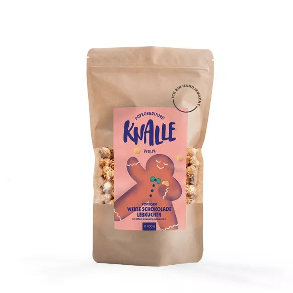 Knalle Popcorn – Lebkuchen Weiße Schokolade