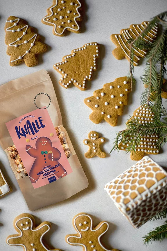 Knalle Popcorn – Lebkuchen Weiße Schokolade