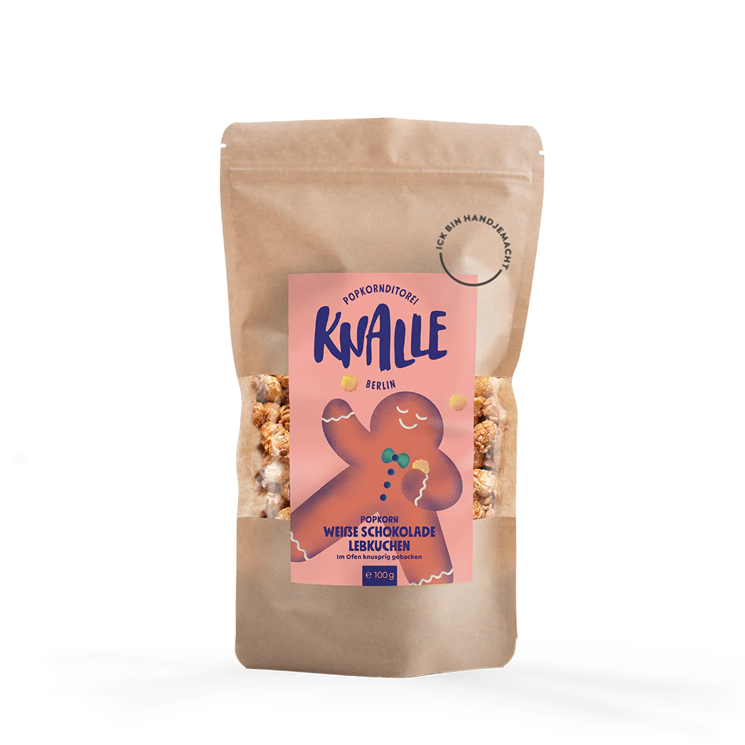 Knalle Popcorn – Lebkuchen Weiße Schokolade