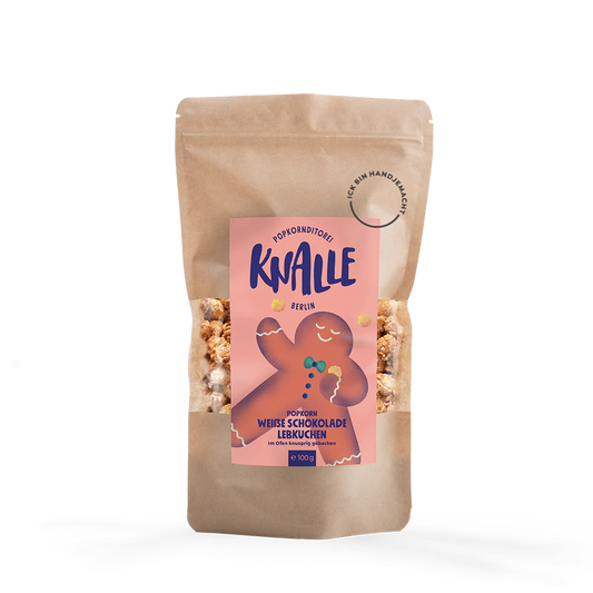 Knalle Popcorn – Lebkuchen Weiße Schokolade