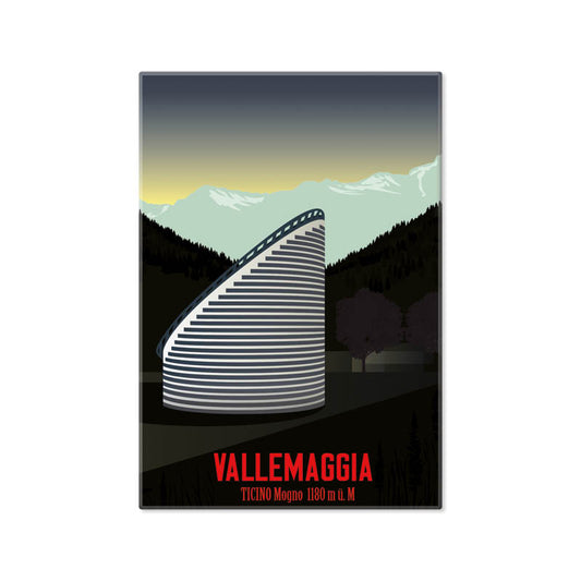 Schweiz Magnet: Ticino Vallemaggia