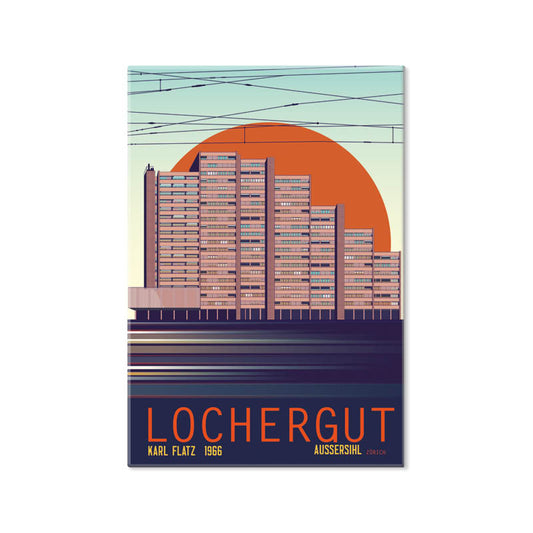 Schweiz Magnet: Zürich Lochergut