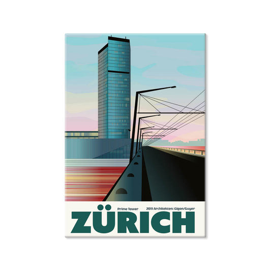Schweiz Magnet: Zürich Prime Tower