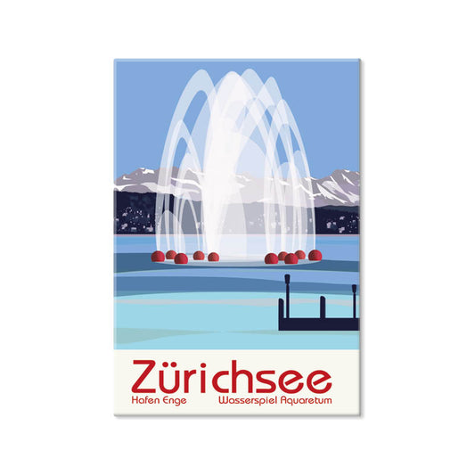 Schweiz Magnet: Zürichsee