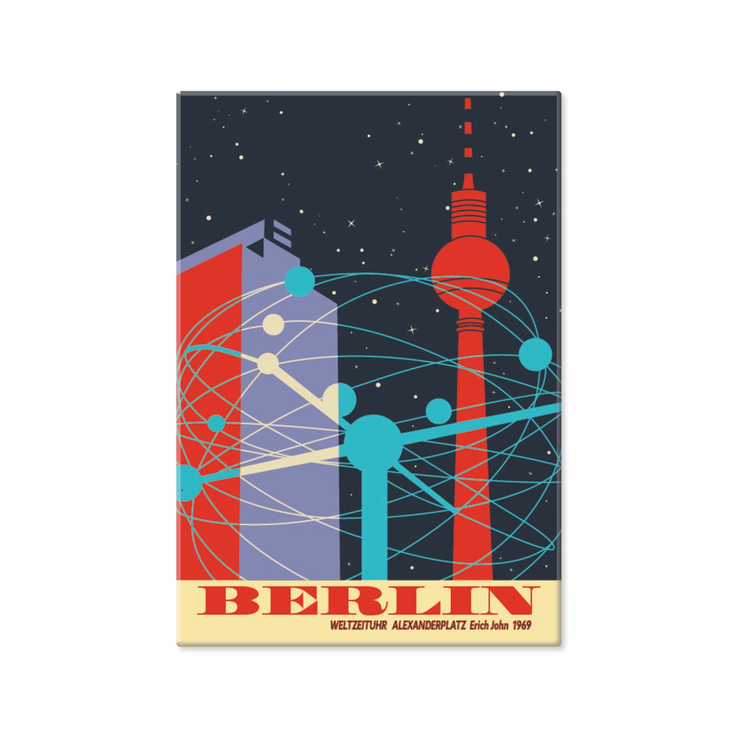 Berlin Magnet: Weltzeituhr