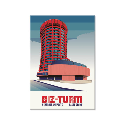 Magnet: Basel BIZ Turm