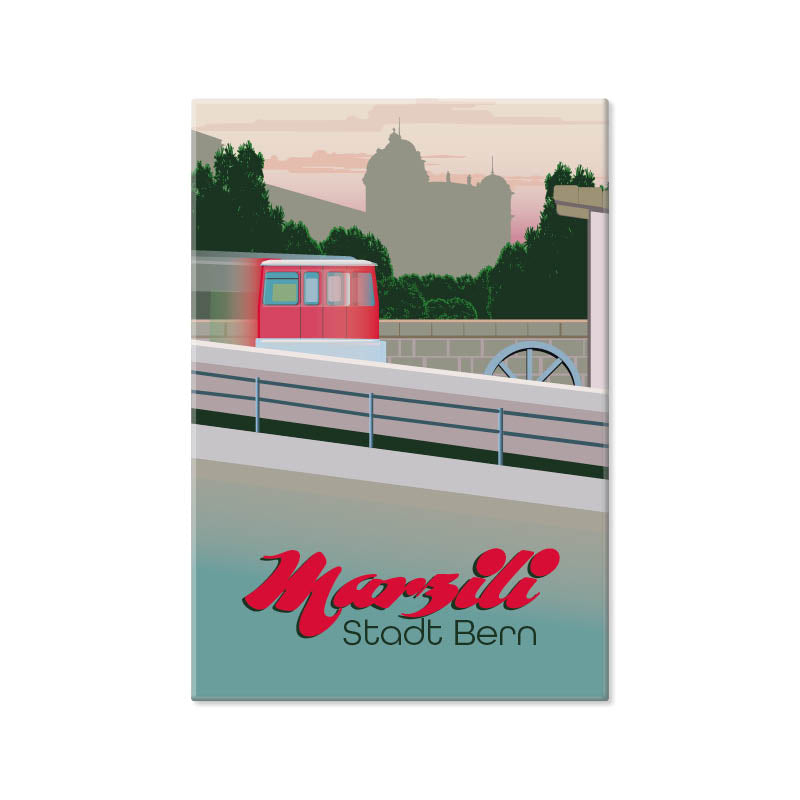 Schweiz Magnet: Bern Marzili