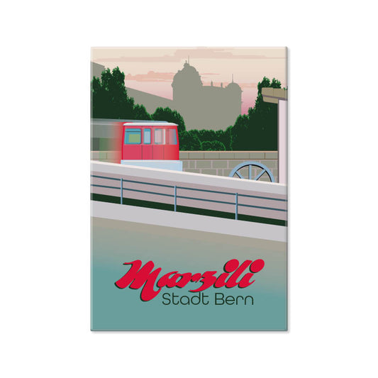 Schweiz Magnet: Bern Marzili