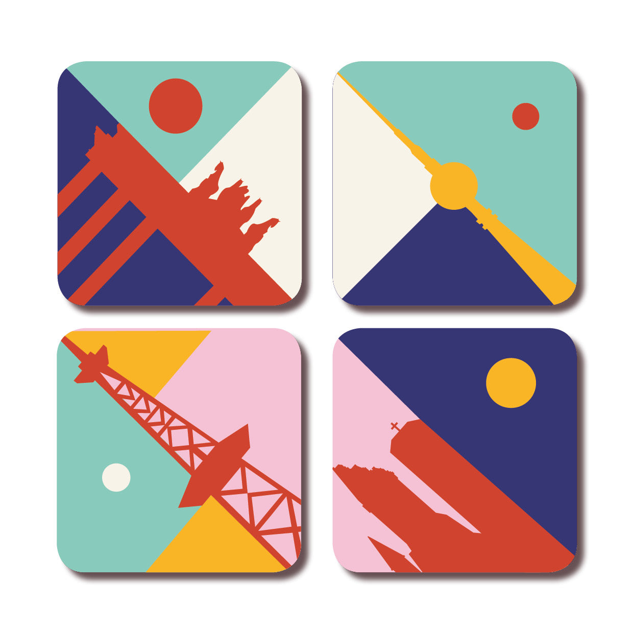 Coaster Set: Berlin