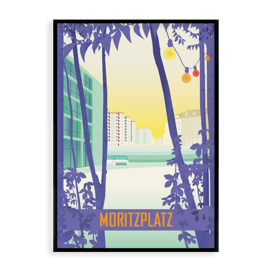 Berlin Poster: Moritzplatz