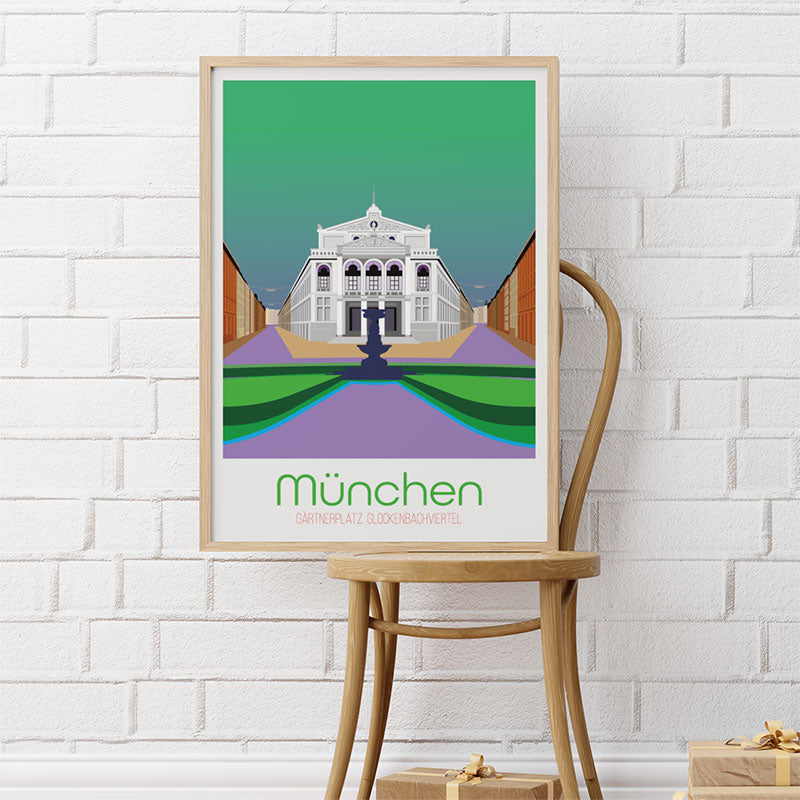 Munich poster: Gärtnerplatz