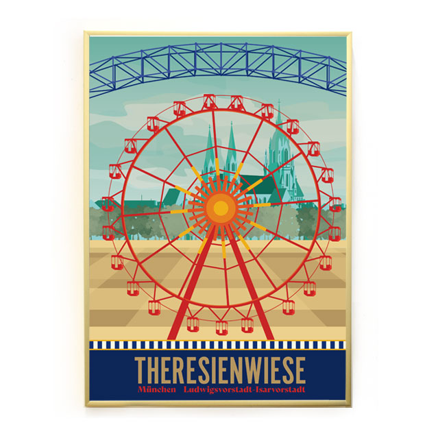 München Poster: Theresienwiese