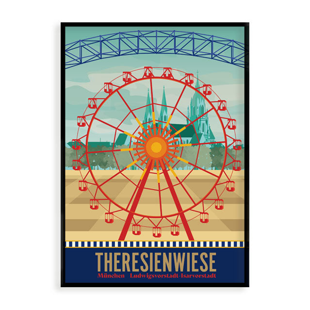München Poster: Theresienwiese