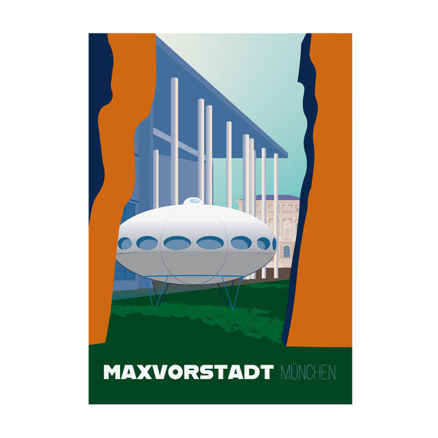 Munich Poster: Maxvorstadt