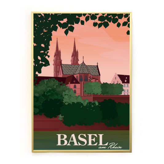 Basel Poster: Münster