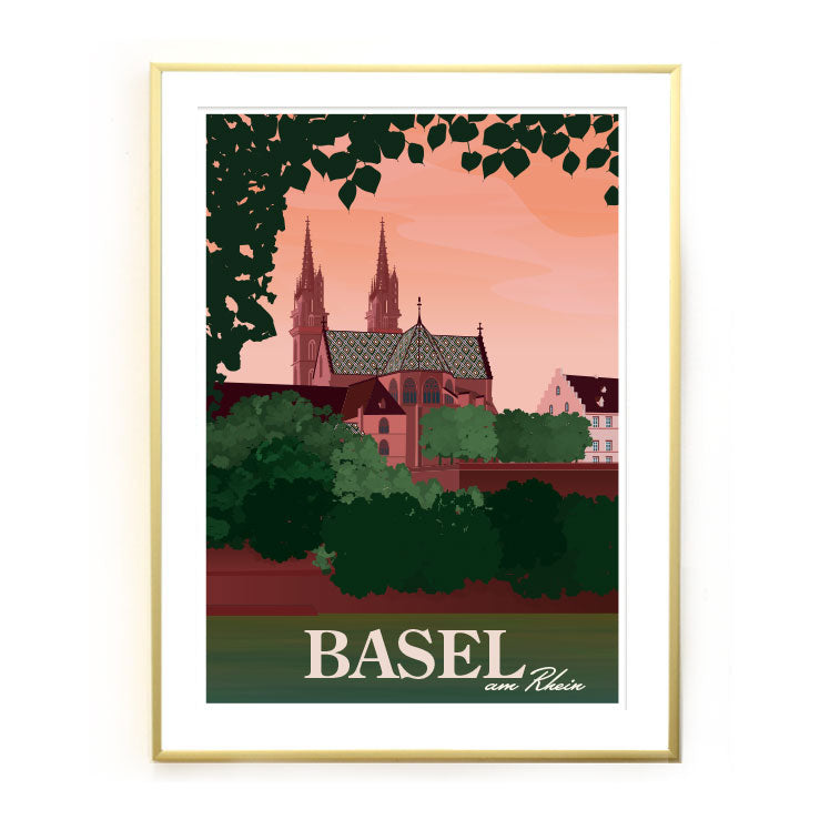 Basel Poster: Münster