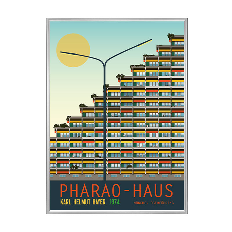 München Poster: Pharao-Haus