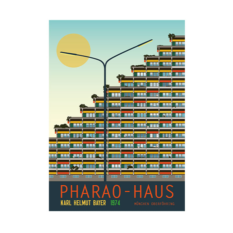 Munich Poster: Pharaoh House