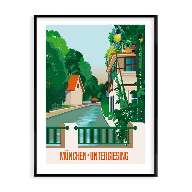 Munich Poster: Untergiesing