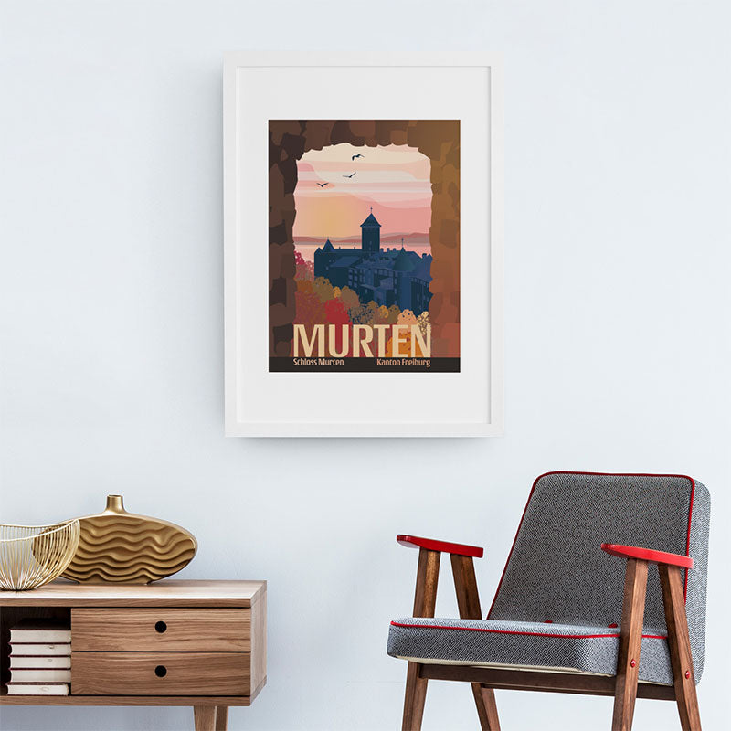 Freiburg Poster: Murten