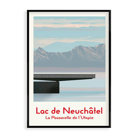 Neuenburg Poster: Neuchatel