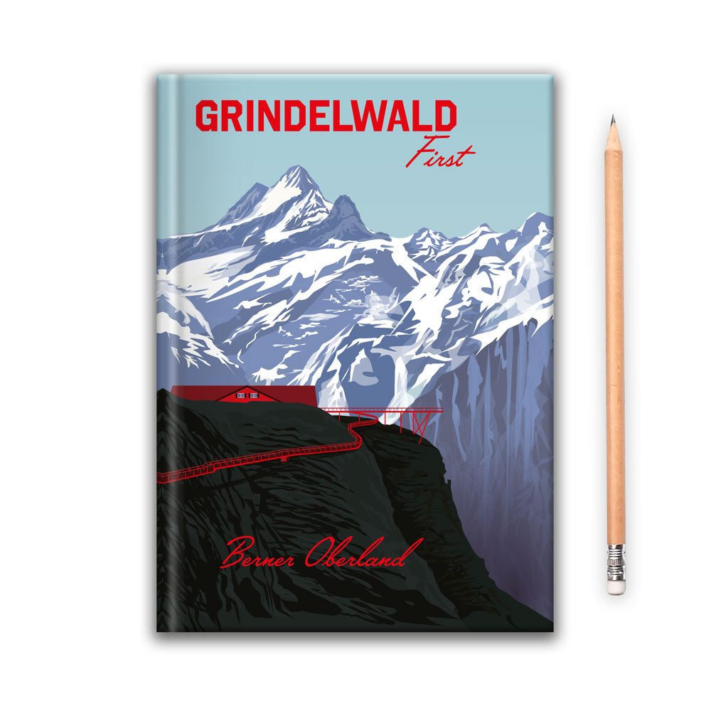 Notizbuch: Berner Oberland Grindelwald