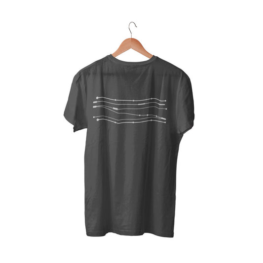 T-Shirt Overhead Lines Grey 