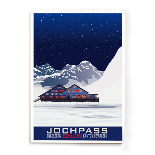 Obwalden Poster: Engelberg Jochpass