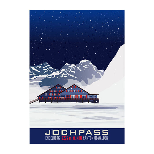 Postkarte: Obwalden Engelberg Jochpass